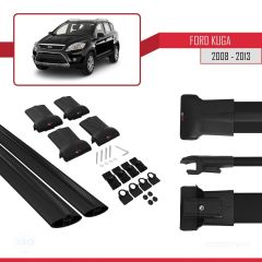 Ford Kuga 2008-2013 Arası ile uyumlu FLY Model Ara Atkı Tavan Barı SİYAH