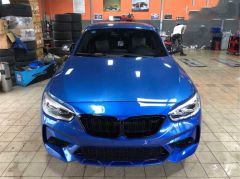Bmw 1 Uyumlu Serisi F20 Lci M2C Ön Tampon Panjur Seti (2015-2018)