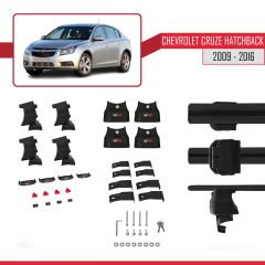 Chevrolet Cruze Hatchback 2009-2016 Arası ile uyumlu ACE-4 Ara Atkı Tavan Barı SİYAH