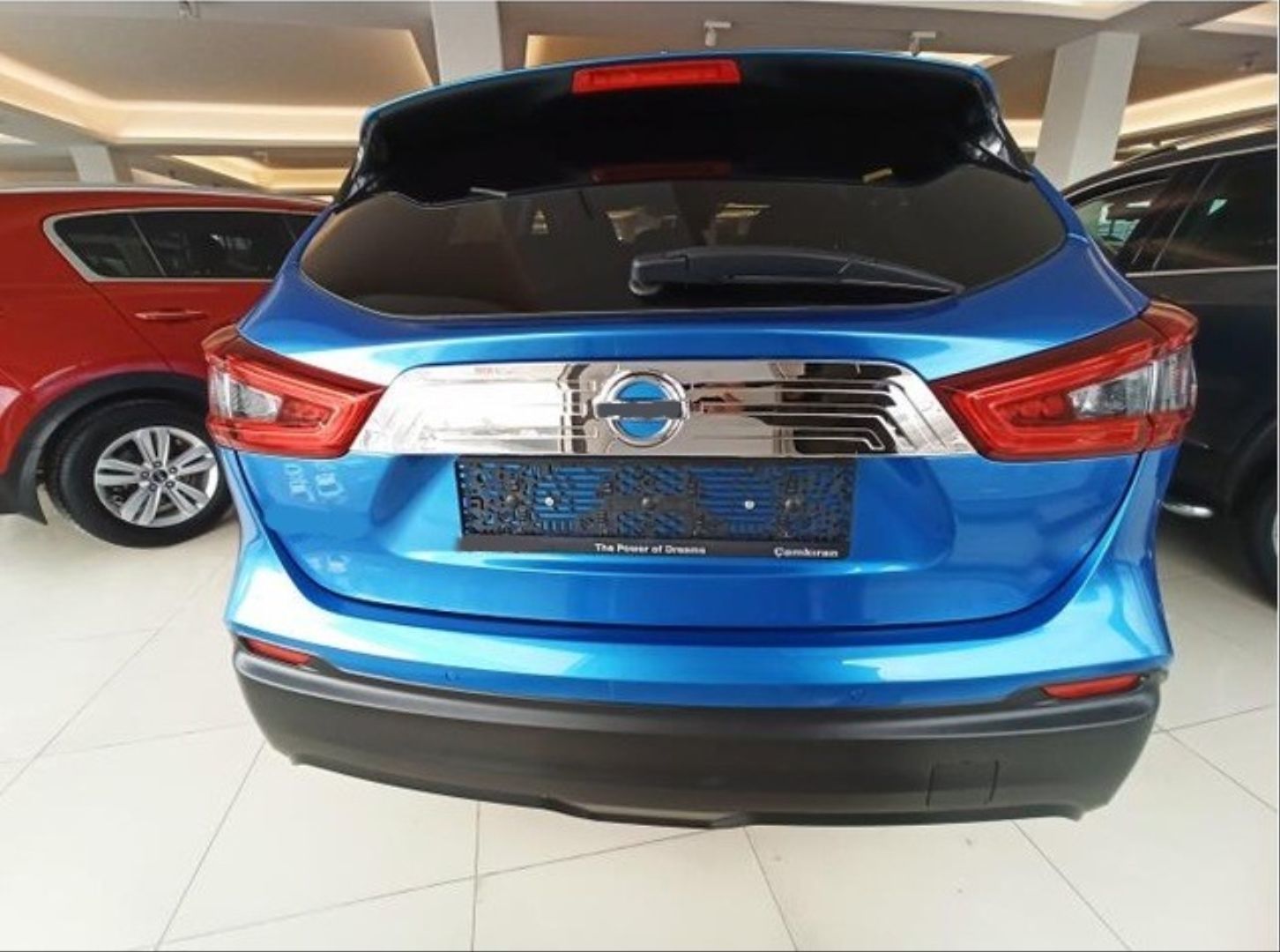 Nissan Qashqai Uyumlu 2014-2020 Bagaj Arma Nikelajı