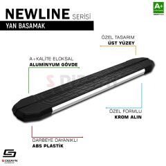 S-Dizayn Ford Connect NewLine Krom Yan Basamak 183 Cm 2002-2014 A+ Kalite