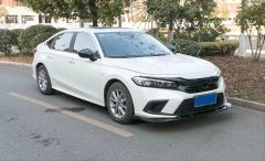 2022 Civic Uyumlu Piano Black Ön Lip (Parlak Siyah-3 Parça)