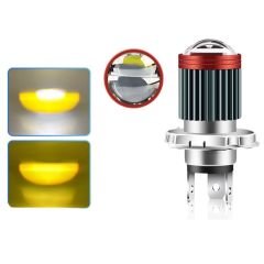 Motosiklet led xenon adet h4 çakarlı beyaz-amber-kırmızı / LAAM959