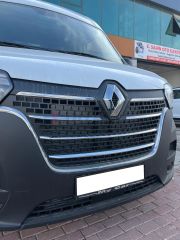 S-Dizayn Renault Master Krom Ön Panjur 4 Prç. 2019 Üzeri