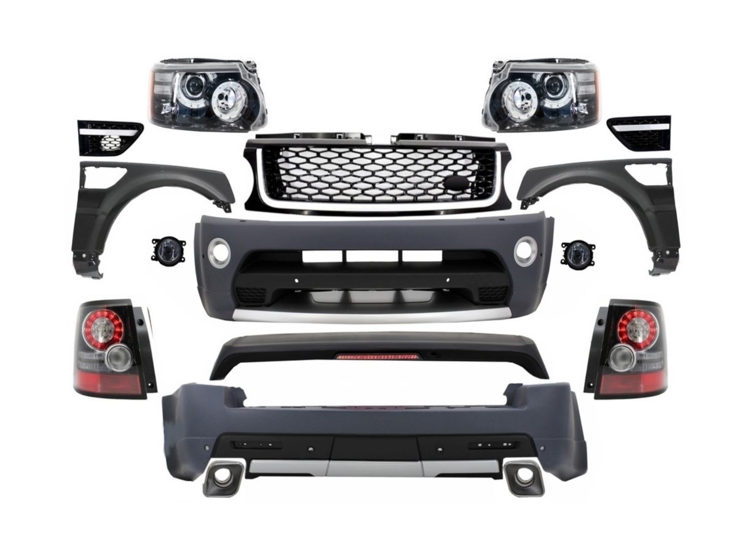 Range Rover Uyumlu Sport L320 Autobiography Body Kit (2005-2013)