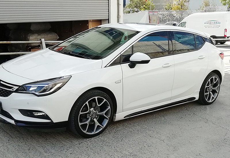 Opel Astra Uyumlu K 2015 - Marşpiyel, Sport, Sağ Sol Set, Ham Ürün, Vakum