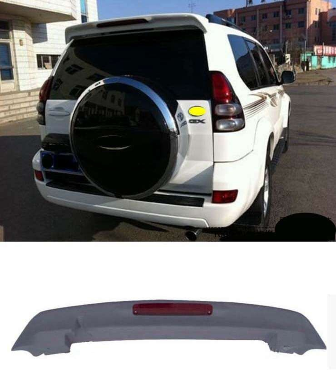 Toyota Prado Uyumlu Fj 120 2003 2009 Spoiler (Boyasız) Parça