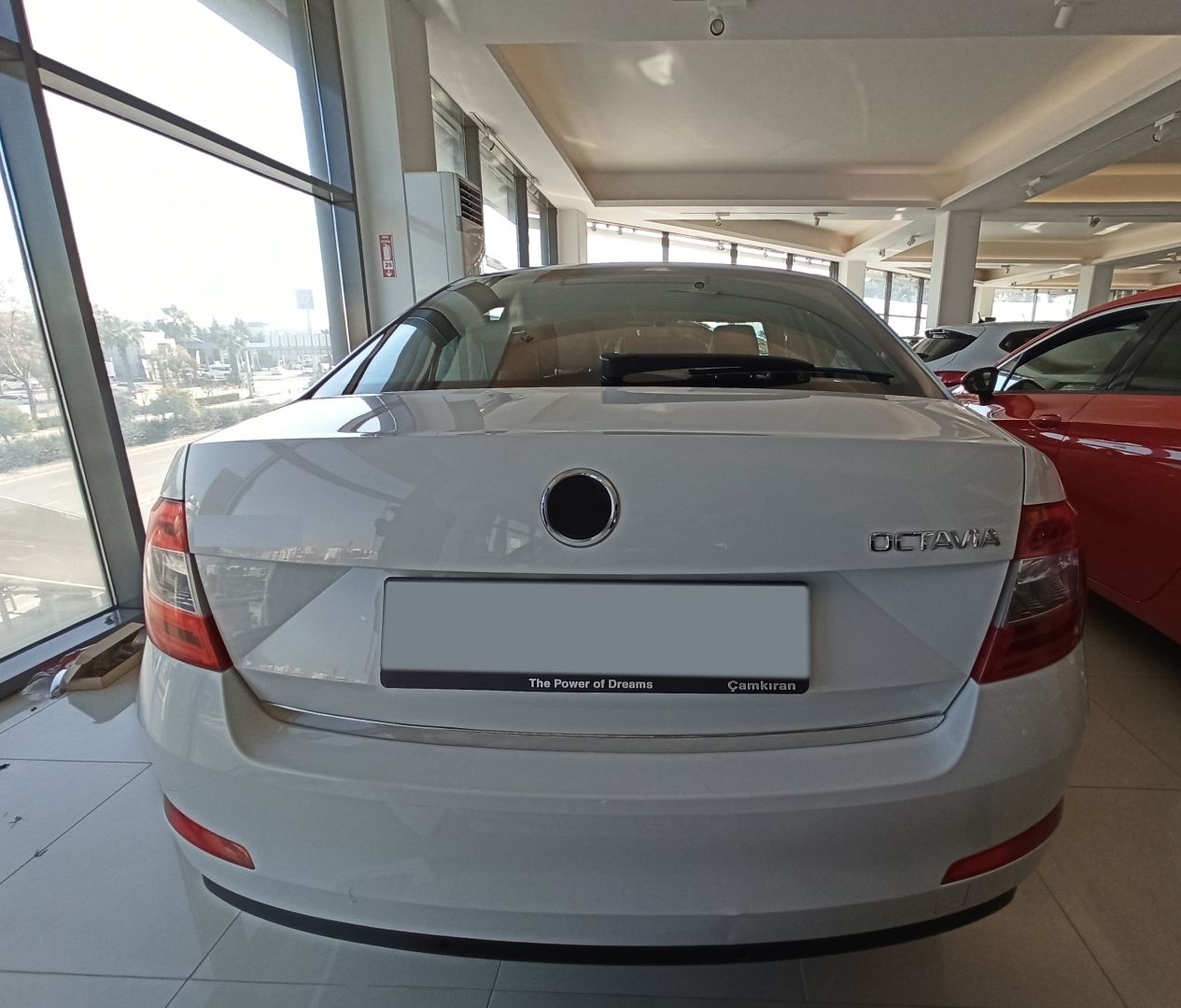 Skoda Octavia Uyumlu 2015-2019 Bagaj Çıtası Krom