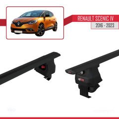 Renault Scenic IV 2016-2023 Arası ile uyumlu ACE-4 Ara Atkı Tavan Barı SİYAH