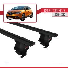 Renault Scenic IV 2016-2023 Arası ile uyumlu ACE-4 Ara Atkı Tavan Barı SİYAH