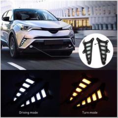 Toyota C-Hr Uyumlu 2016-2019 Ön Sis Ledi - Hareketli Sinyal