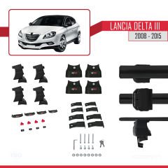 Lancia Delta III 2008-2015 Arası ile uyumlu ACE-4 Ara Atkı Tavan Barı SİYAH