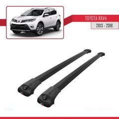 Toyota RAV4 2013-2018 Arası ile uyumlu ACE-1 Ara Atkı Tavan Barı SİYAH