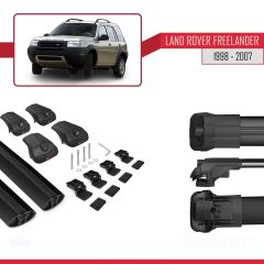 Land Rover Freelander 1998-2007 Arası ile uyumlu ACE-1 Ara Atkı Tavan Barı SİYAH