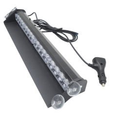 Çakar lamba 50cm 12-30v vantuzlu 16 ledli kırmızı-mavi / LAPA540