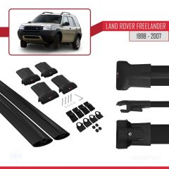 Land Rover Freelander 1998-2007 Arası ile uyumlu FLY Model Ara Atkı Tavan Barı SİYAH