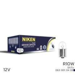 Niken 12V 67 AMPUL (R10W) BA15s 10’Lu