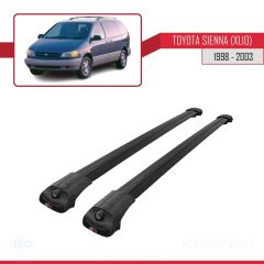 Toyota Sienna (XL10) 1998-2003 Arası ile uyumlu ACE-1 Ara Atkı Tavan Barı SİYAH