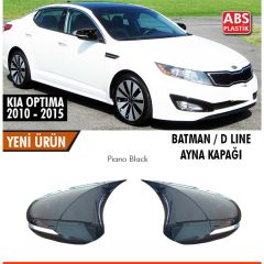 Kia Optima Uyumlu Batman Ayna Kapağı Piano Black / 2010 - 2015 Parça