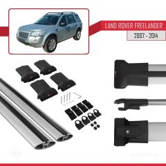 Land Rover Freelander 2007-2014 Arası ile uyumlu FLY Model Ara Atkı Tavan Barı GRİ