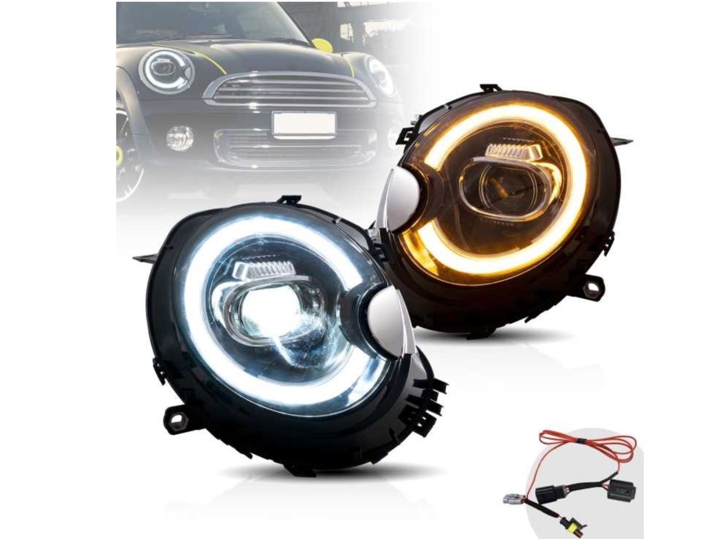 Mini Cooper Uyumlu LED Far ( 2007-2013)