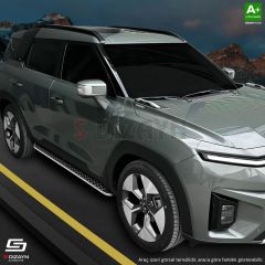 S-Dizayn Citroen C5 Aircross Diamond Krom Yan Basamak 193 Cm 2017 Üzeri