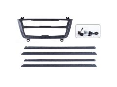 Bmw 3 Uyumlu Serisi F30 Ambians Set (Klima Panel Ve Kapılar) - Karbon Renk