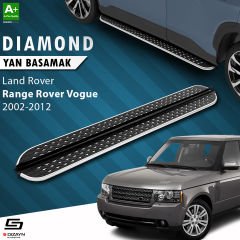 S-Dizayn Land Rover Range Rover Vogue 2 Diamond Krom Yan Basamak 183 Cm 2002-2012