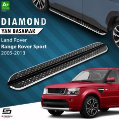 S-Dizayn Land Rover Range Rover Sport Diamond Krom Yan Basamak 183 Cm 2005-2013