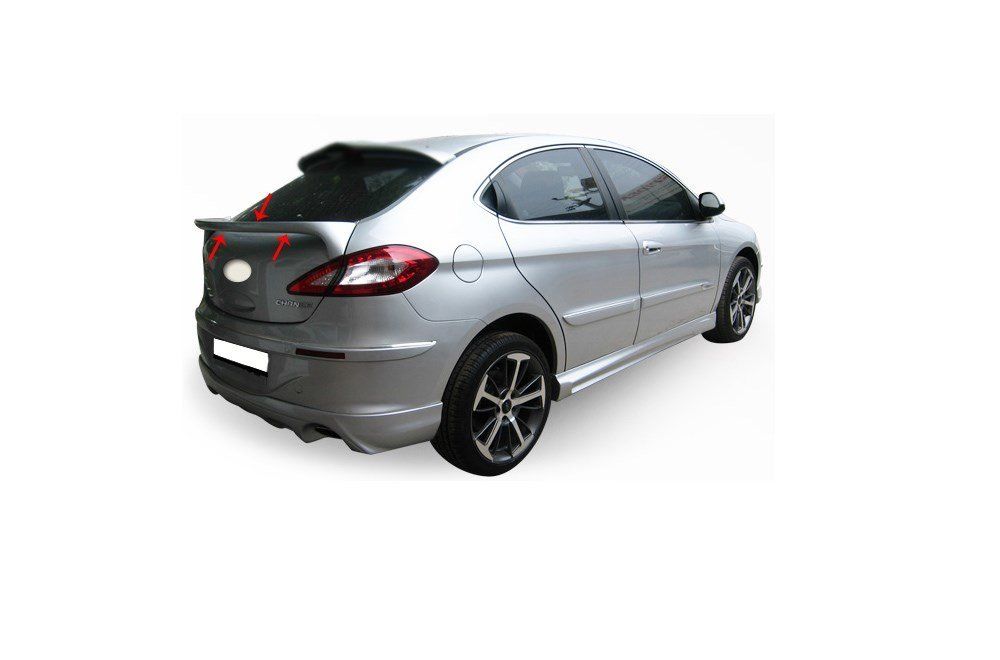 Chery Chance Uyumlu A3 Hatchback Spoiler Bagaj Fiber 2011 Ve Sonrası