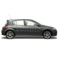 Renault Megane Uyumlu 2 Hatchback Krom Cam Çıtası 4 Parça 2004-2010