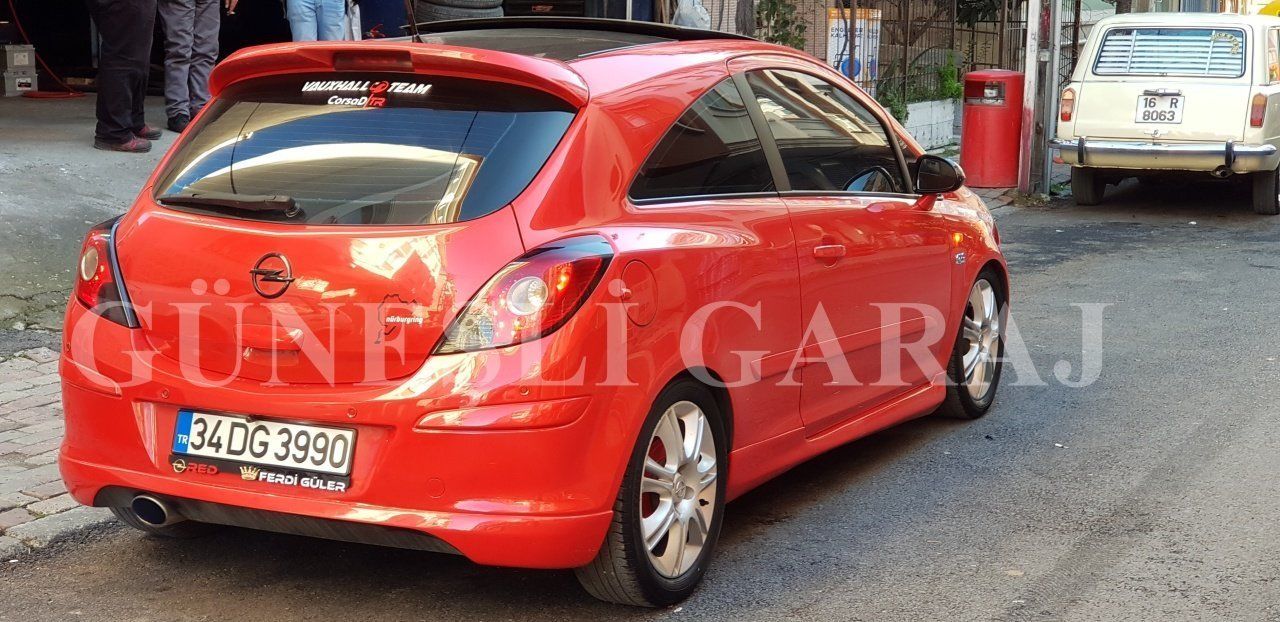 Opel Corsa Uyumlu D 2 Tek Kapı Spoiler