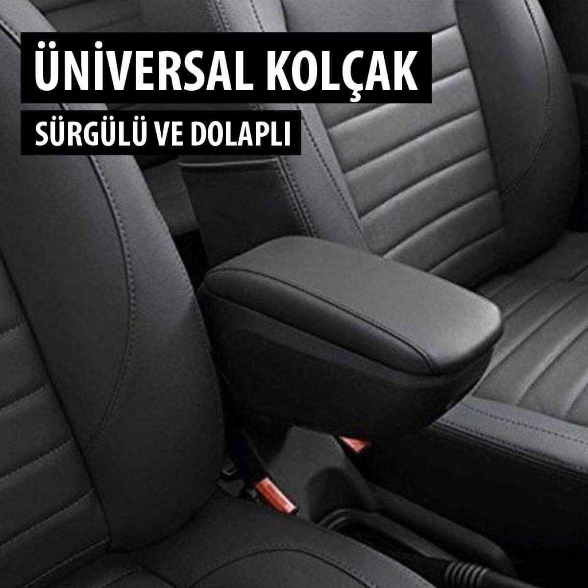 Sürgülü Kol Dayama Kolçak Her Araca Uygun Oto Kolçak Universal