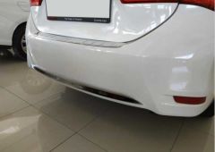 Toyota Corolla Uyumlu 2013-2016 Arka Tampon Alt Kaplama Nikelaj