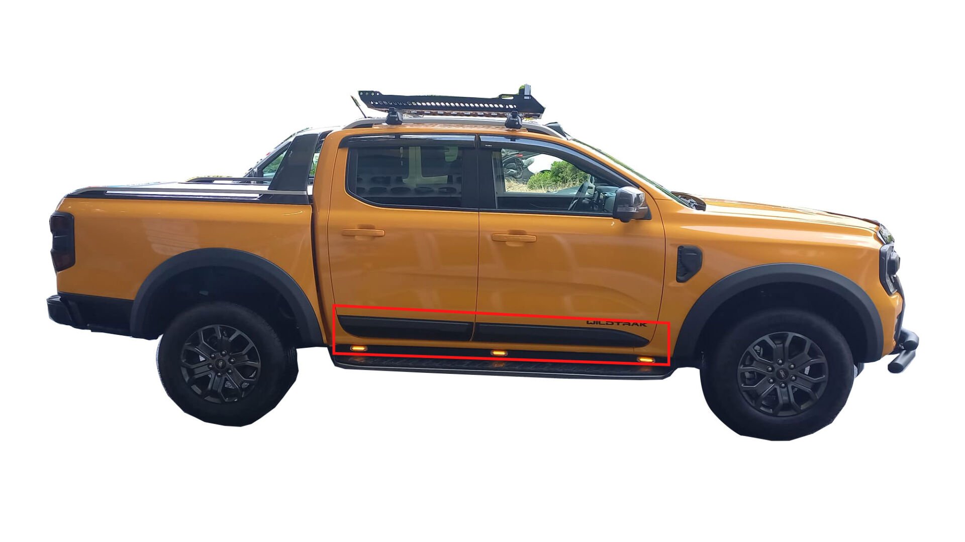 Ford Ranger 2024 Sonrası Yeni Kasa için Yan Kapı Kaplama