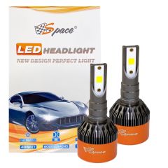 Led Far Ampulü Beyaz 48W 12V 8000Lm H7 / Laam90