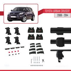 Toyota Urban Cruiser 2008-2014 Arası ile uyumlu ACE-4 Ara Atkı Tavan Barı SİYAH