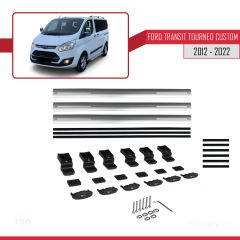 Ford Transit Tourneo - Custom 2012-2023 Arası ile uyumlu Basic Model Ara Atkı Tavan Barı GRİ 3 ADET