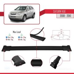 Saturn Vue Opel Antara 2008-2010 Arası ile Uyumlu FLY Model Ara Atkı Tavan Barı SİYAH