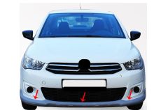 Citroen C-Elysee Uyumlu Ön Tampon Altı Fiber 2012 Ve Sonrası