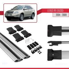 Lexus RX (XU30) 2004-2009 Arası ile Uyumlu FLY Model Ara Atkı Tavan Barı GRİ