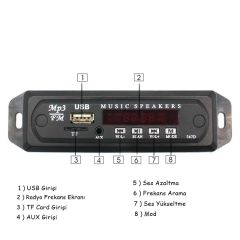 Space Aux Usb Mp3 Dönüştürücü / Icca99