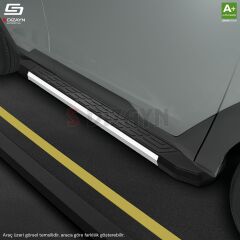 S-Dizayn Hyundai H-1 Starex Uzun Şase NewLine Krom Yan Basamak 213 Cm 1998-2007 A+ Kalite