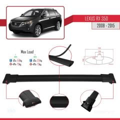 Lexus RX350 - RX350-2 2008-2015 Arası ile uyumlu FLY Model Ara Atkı Tavan Barı SİYAH