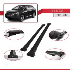 Lexus RX350 - RX350-2 2008-2015 Arası ile uyumlu FLY Model Ara Atkı Tavan Barı SİYAH