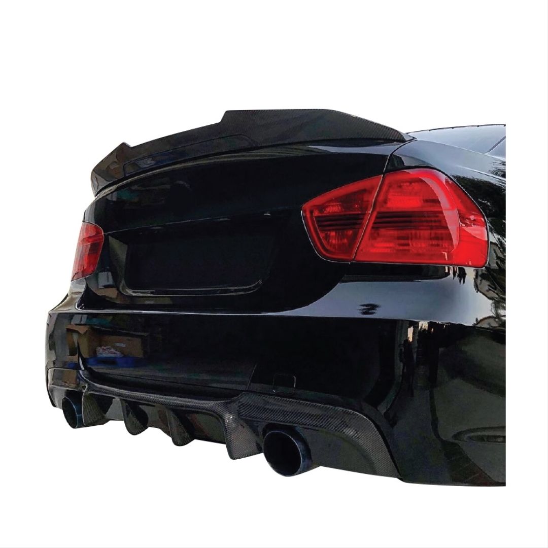 Bmw 3 Uyumlu Serisi E90 Psm Spoiler - Parlak Siyah