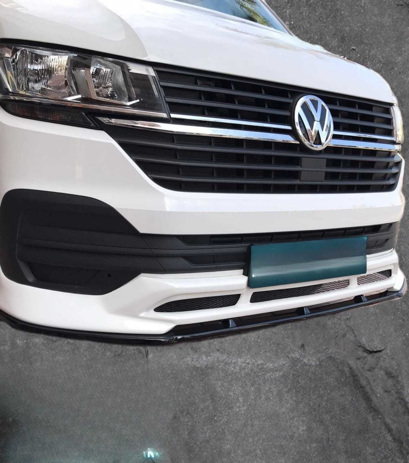 Volkswagen T7 Uyumlu Ön Tampon Eki Makyajlı Abt (2 Parça) 2020-