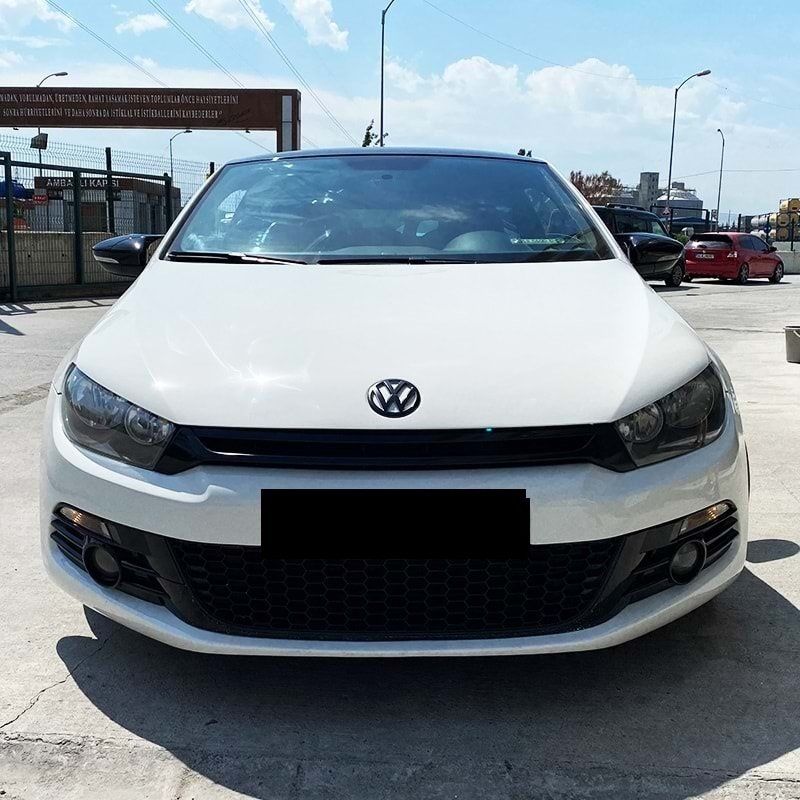 Volkswagen Scirocco Uyumlu (2008-2016) Batman Yarasa Ayna Kapağı (Parlak Siyah)