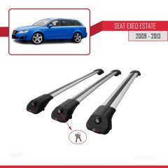 Seat Exeo 3R9 2009-2013 Arası ile uyumlu ACE-1 Ara Atkı Tavan Barı GRİ 3 ADET BAR