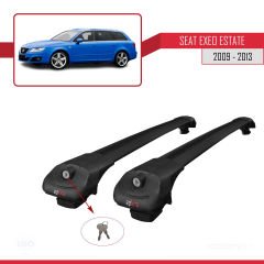 Seat Exeo 3R9 2009-2013 Arası ile uyumlu ACE-1 Ara Atkı Tavan Barı SİYAH